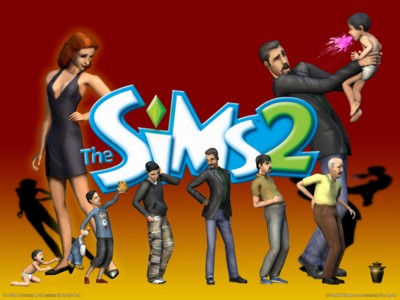 The sims 2 poster