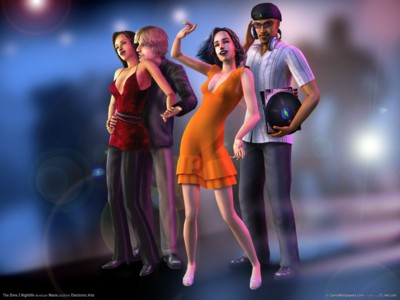 The sims 2 nightlife posters