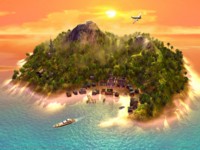 Tropico paradise island mug #Z1GW11795