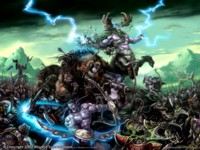 Warcraft 3 reign of chaos t-shirt #Z1GW11843