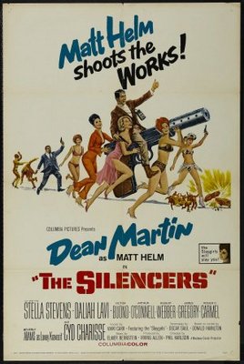 The Silencers movie poster (1966) calendar