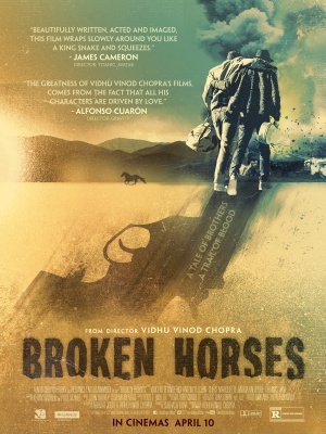 Broken Horses movie poster (2015) mouse pad