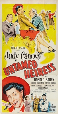 Untamed Heiress movie poster (1954) Poster MOV_00168da5