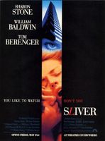 Sliver movie poster (1993) Tank Top #651094