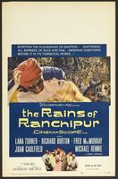 The Rains of Ranchipur movie poster (1955) Longsleeve T-shirt #666036