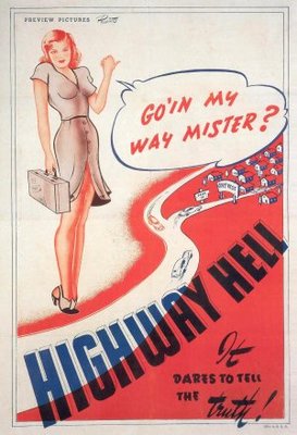 Hitchhike to Hell movie poster (1937) mouse pad
