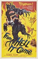 From Hell It Came movie poster (1957) hoodie #643934