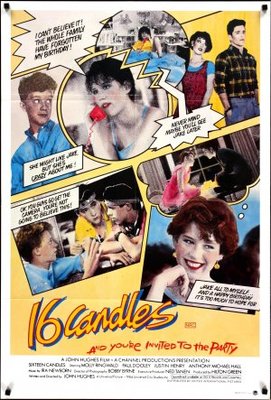 Sixteen Candles movie poster (1984) Sweatshirt