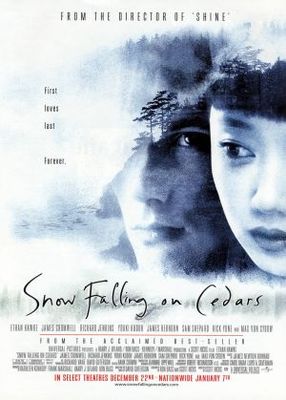 Snow Falling on Cedars movie poster (1999) poster