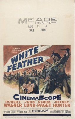 White Feather movie poster (1955) hoodie