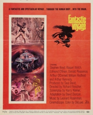 Fantastic Voyage movie poster (1966) tote bag