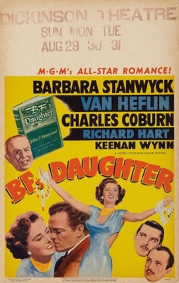 B.F.'s Daughter movie poster (1948) poster