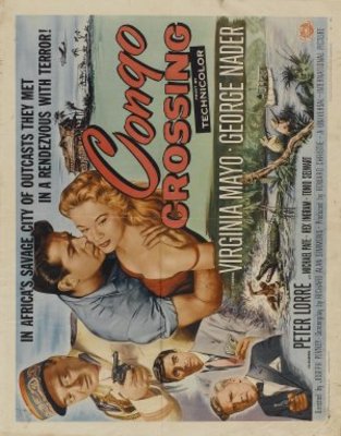 Congo Crossing movie poster (1956) hoodie