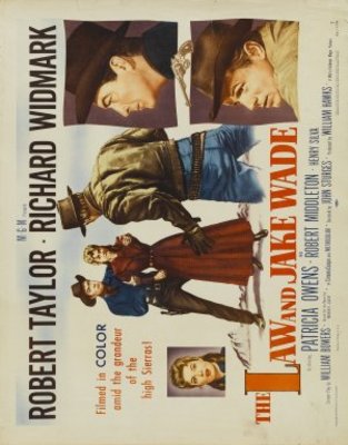 The Law and Jake Wade movie poster (1958) Poster MOV_01cc8ece