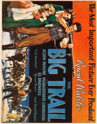 The Big Trail movie poster (1930) poster