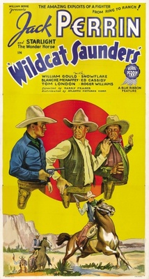 Wildcat Saunders movie poster (1936) calendar