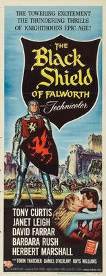The Black Shield of Falworth movie poster (1954) poster