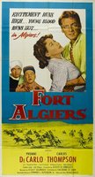 Fort Algiers movie poster (1953) Longsleeve T-shirt #693296
