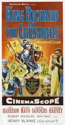 King Richard and the Crusaders movie poster (1954) poster