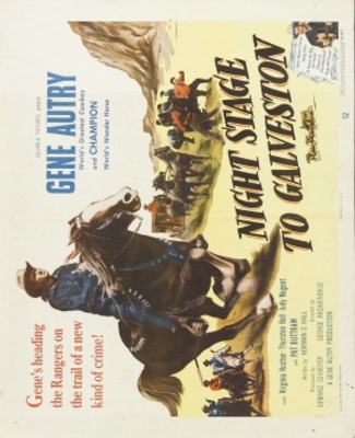 Night Stage to Galveston movie poster (1952) poster