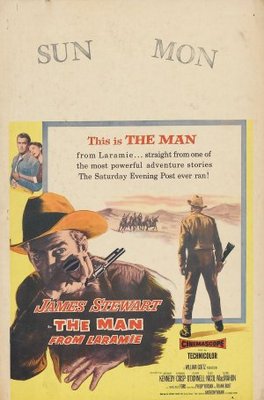 The Man from Laramie movie poster (1955) tote bag