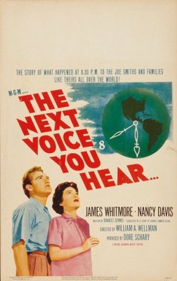 The Next Voice You Hear... movie poster (1950) hoodie
