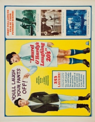 Laurel and Hardy's Laughing 20's movie poster (1965) calendar