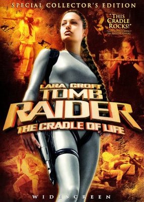 Lara Croft Tomb Raider: The Cradle of Life movie poster (2003) tote bag