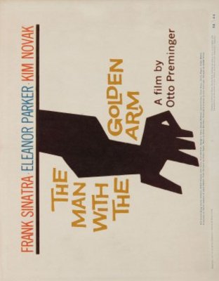 The Man with the Golden Arm movie poster (1955) tote bag