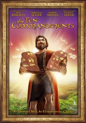 The Ten Commandments movie poster (2007) mouse pad