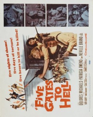Five Gates to Hell movie poster (1959) mug