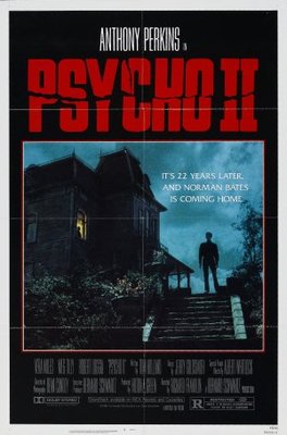 Psycho II movie poster (1983) mouse pad