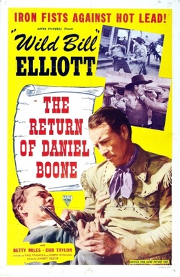 The Return of Daniel Boone movie poster (1941) calendar