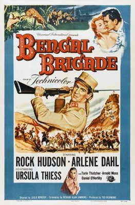 Bengal Brigade movie poster (1954) tote bag