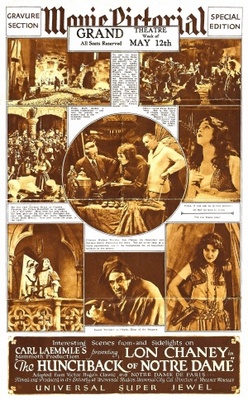 The Hunchback of Notre Dame movie poster (1923) calendar