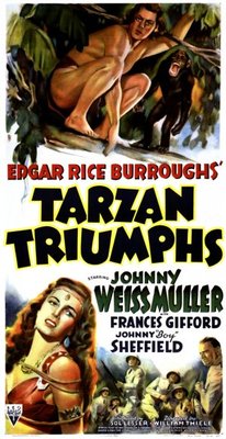 Tarzan Triumphs movie poster (1943) Sweatshirt