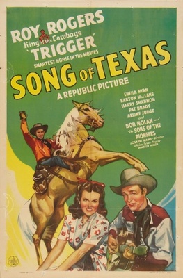 Song of Texas movie poster (1943) tote bag