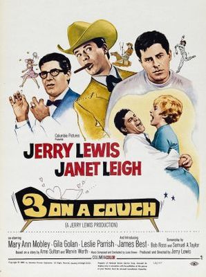 Three on a Couch movie poster (1966) poster