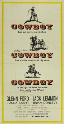 Cowboy movie poster (1958) Poster MOV_04e99027