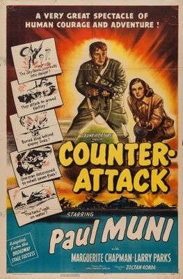 Counter-Attack movie poster (1945) Sweatshirt