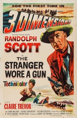 The Stranger Wore a Gun movie poster (1953) mouse pad