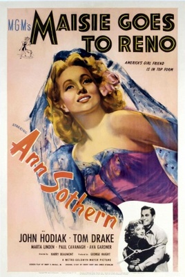 Maisie Goes to Reno movie poster (1944) poster