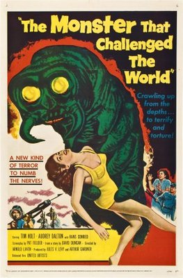 The Monster That Challenged the World movie poster (1957) Sweatshirt