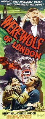 Werewolf of London movie poster (1935) calendar