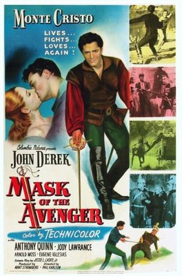 Mask of the Avenger movie poster (1951) tote bag