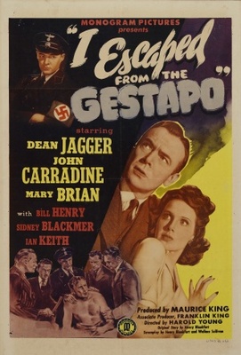 I Escaped from the Gestapo movie poster (1943) Poster MOV_05d327a9