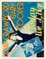 Today We Live movie poster (1933) t-shirt #MOV_05e5dc40