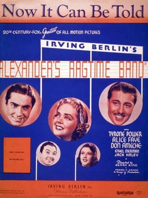 Alexander's Ragtime Band movie poster (1938) calendar