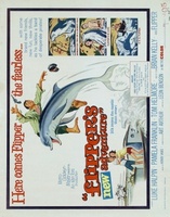 Flipper's New Adventure movie poster (1964) t-shirt #MOV_063352c8