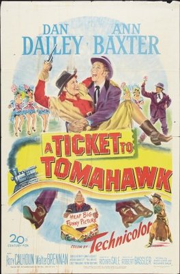 A Ticket to Tomahawk movie poster (1950) Longsleeve T-shirt